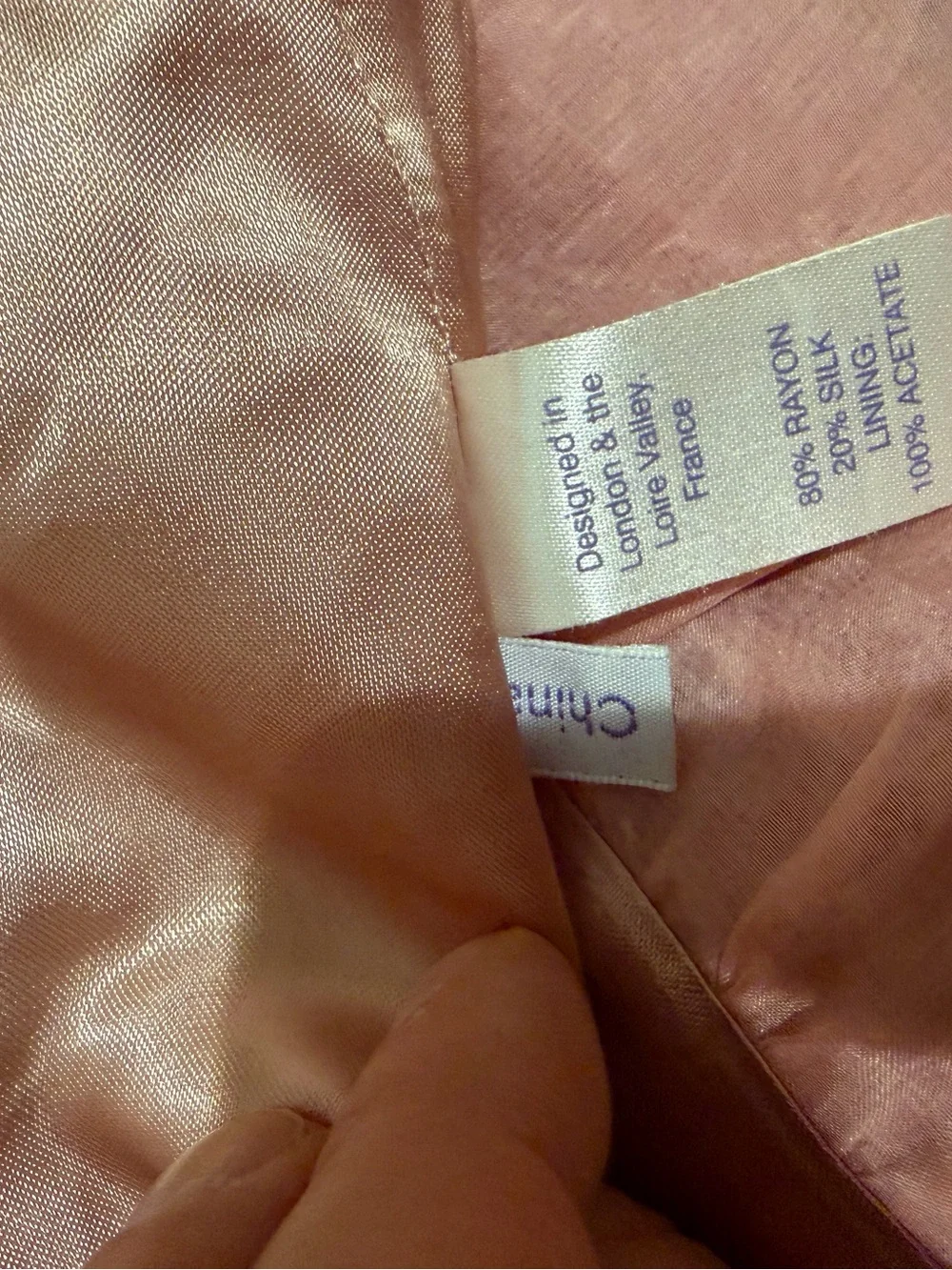Rachel Riley pink velvet skirt 14